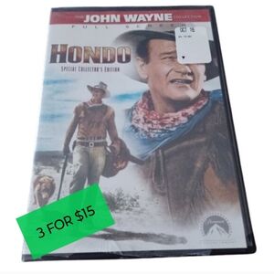 HONDO John Wayne DVD Movie Full Screen Western Special Collector's Edition NWT